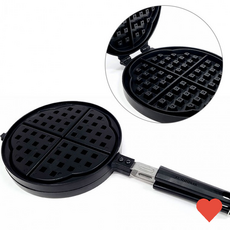 주방 팬 쿠커 국내산 와플팬 4구 후라이팬 양면팬, 점보와플팬4구, 1개