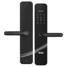 SOBA H7 七合一智能電子鎖 (尊爵銀), 含安裝