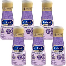 Enfamil 엔파밀 뉴로프로 젠틀리스 베이비 포뮬러 946ml 6팩, 6개
