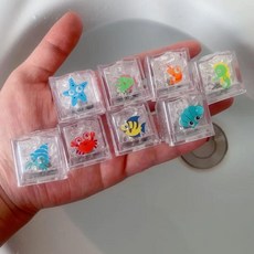 목욕 욕조 변경 방수 수중 생일 선물, 8. 12pcs Ocean style