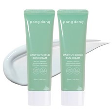 퐁당 데일리 유브이 쉴드 선크림 SPF50+ PA++++, 50ml, 2개