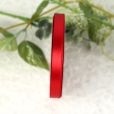 노크원 고밀도 51색 공단리본 10mm x 11.2M, 1개, 빨강