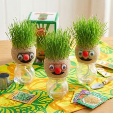 잔디인형 만들기 꾸미기 식목일 머리가 쑥쑥 어린이집 유치원, 1개