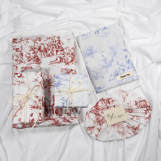리노아 선물 포장지 20장 리본 포함 세트 50*70cm 생일 기념일 선물 포장, 1세트, 핑크+퍼플 1세트, 핑크+퍼플