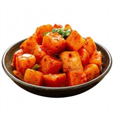 아삭하고 맛있는 깍두기 2kg, 1개
