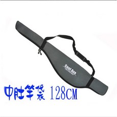 COOL AXE CW2301 128cm 三明治釣竿袋, 綠