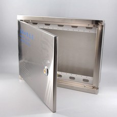 不銹鋼 多媒體信息箱 暗裝 入戶 接線盒 弱電, 1個, 30*40*10,橫裝