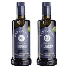 까사스디후알도 아르베퀴나 엑스트라 버진 올리브 오일, 2개, 500ml
