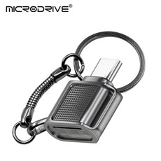 타입 C 마이크로 카드 리더 USB SD TF 메모리 미니 OTG 기능 휴대폰 태블릿 노트북 데스크탑 컴퓨터용, 02 검정색