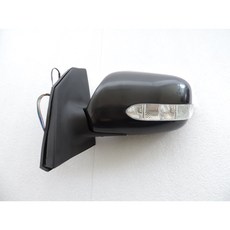 大禾自動車 電動折疊LED方向燈後視鏡 7P 未烤漆 適用於TOYOTA ALTIS COROLLA 01-07年, 1個, 駕駛 L