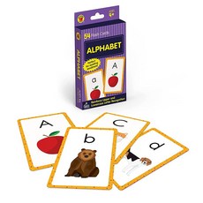 Carson Dellosa 54 Alphabet Flash Cards abc Letter Recognition Flashcards for Toddlers 3-5 Years, Carson Dellosa 54 Alphabet Fla