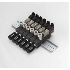 황동 전자밸브 물 솔레노이드 공압 물용 솔밸브 에어, 1개, AKV24-07H-C6C6-1F 표준 케이블