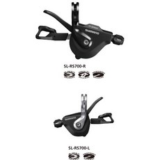 SHIMANO SL-RS700 11速 平把 變把 自行車/公路車, 詳見包裝, 詳見包裝, 2X11銀色把手