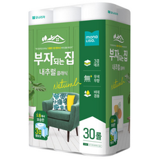 모나리자 부자되는집 내추럴 클래식 / 휴지 화장지, 1개, 1롤