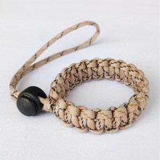 小島生活 潛水編織防丟繩 失手繩 相機防丟繩 防滑繩 編織手繩 防脫繩 台灣現貨, 沙漠迷彩