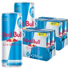 Red Bull 紅牛 無糖能量飲, 250ml, 12罐