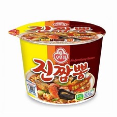 오뚜기 진짬뽕 큰컵 115g, 12개