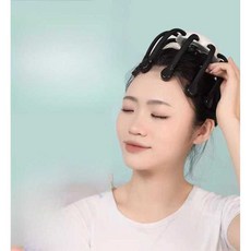 두피쿨링기 마사지기 헤드스파 문어 진동 쿨링, 상세페이지 참고, 10개 모터 5가지 모드 + 타이머