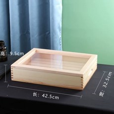 초밥 네타박스 스시보관 플레이팅 일식 사시미 보관함 숙성, U01K9GPC1R2A1VB13PQW82SW4E-003, C. 대형 아크릴 뚜껑