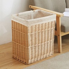 빨래 바구니 뚜껑 빨래통 사각 바스켓 세탁바구니, B. 오리지널 컬러 바구니  눈송이 안감 커버, B., 1개