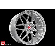 土城輪胎王 F57R 18吋旋鍛鋁圈 5/100 5/108 5/112 5/114.3 輕量化 高強度, 1個, 銀底車面