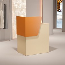 카운터 테이블 인포메이션 안내데스크 프론트 카페 계산대, B 100x40x95cm