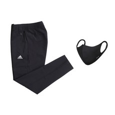 adidas 愛迪達 Future Icon平織長褲 HE9908+時尚口罩