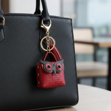 돈 들어오는 부엉이 동전지갑 열쇠고리 키링