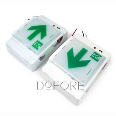 복도통로유도등 비상구표시등, one, 1개