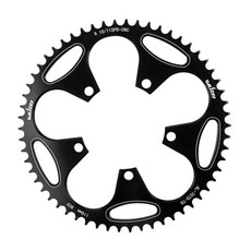 라운드 자전거 좁은 와이드 체인링 오프 싱글 체인용, 1개, 5. Black 50T