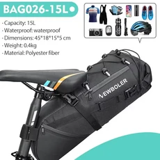 NEWBOLER 자전거 안장 가방, BAG026 13L, 04 BAG026