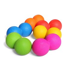 마사지 지압볼 골프공 셀프 스트레칭 맛사지용품, 오렌지