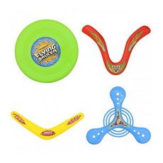 서락 에디슨 부메랑&원반던지기 세트 4p 295x225mm 캠핑장놀거리