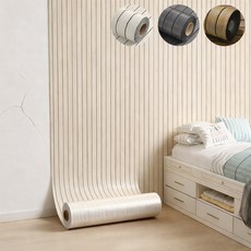 템바보드 벽지 습기 방지 단열 셀프 인테리어 시트지 곰팡이 방지 벽지, 베이지