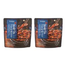 피코크 닭목살 간장 직화구이, 2개, 250g
