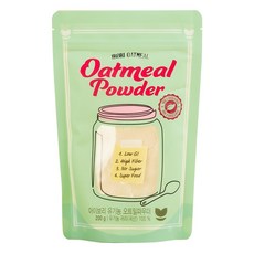 아이보리 유기농 오트밀파우더(고운입자/초기부터)_철분보충 세아들맘 강력추천! 미음 쉐이크 간식만들기 퓨레 요거트토핑 맛내기한스푼_1팩, 1개, 200g