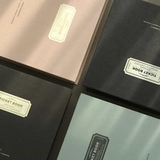 셀러덕 티켓북 포켓 앨범 영화티켓북, 01 인디 핑크