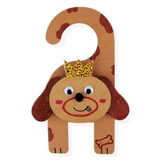 완구 미술놀이 방문고리 강아지