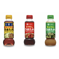 쿠바라 우마타레 소스 세트 양배추 토마토 오이, 3개, 280ml