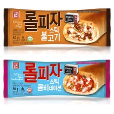 한성기업 롤피자 롤피자스틱 10봉 콤비5개+불고기5개, 1세트, 800g