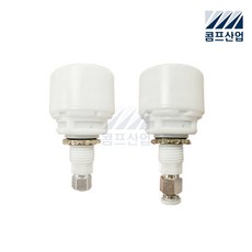 AD-400/B 오토트랩 플로트 오토드레인 콤프레샤 배관 수분제거 - 1/8 원터치, AD-400 / 6파이(원터치), 1개