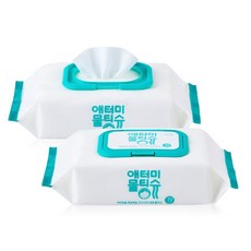 애터미 물티슈 70매 8개, 1세트, 8개입, 65g