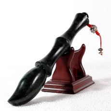 玉石刮痧板 筆形 擺件, 1個