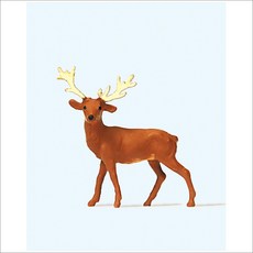 Preiser 29517 디오라마 미니어처 사슴 동물 피규어 모형, 1개, 단품