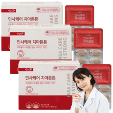 인사 치아 건강 이가탄탄하게 칼슘 영양제, 2개, 30정