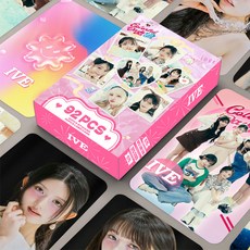 아이브 포토카드 IVE 포카 스티커 92장 비공굿, 컬러풀데이, 포카 60장 + 스티커 32장