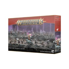 Warhammer Age of Sigmar 戰鎚AOS: The Decadent Host 墮落大軍 Battleforce, 1個