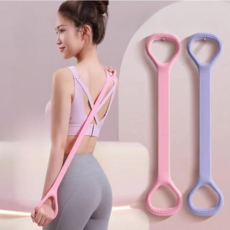 요가 필라테스 스트랩 스트레칭 밴드 2p, 보라, 2개