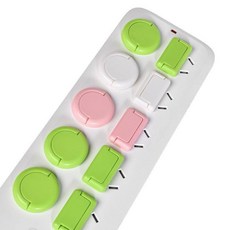 插座保護蓋 電源防水防塵蓋 絕緣安全防護 多功能家用插座適用 顏色隨機, 1個, 雙孔插座保護蓋-顏色隨機