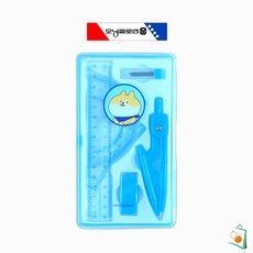 OS 디자인 컴퍼스 세트 블루 컴퍼스세트 학용품세트